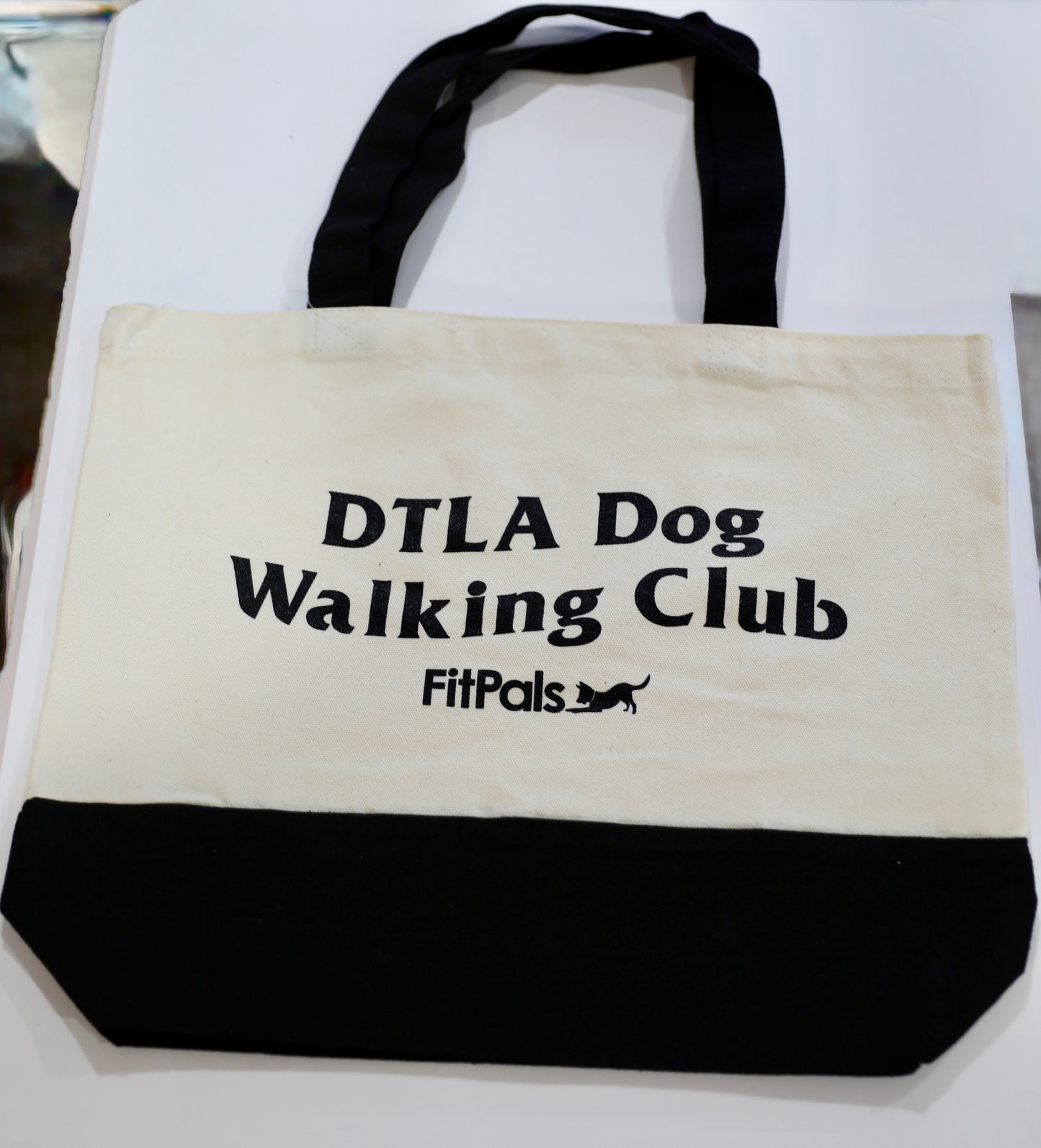 DTLA Dog Walking Club Canvas Tote