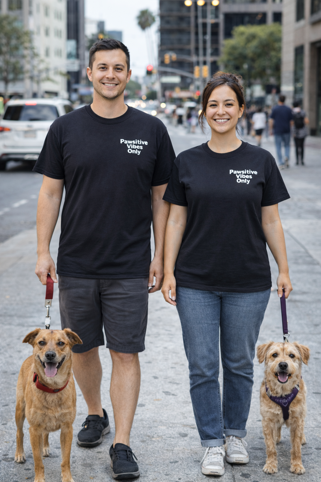 DTLA Dog Walking Club Tee – 100% Cotton