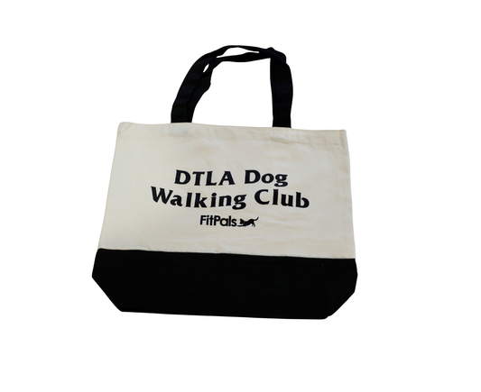 DTLA Dog Walking Club Canvas Tote